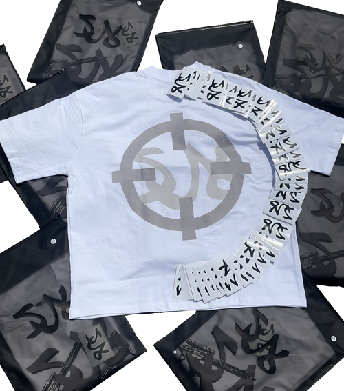 White AR15 Tee
