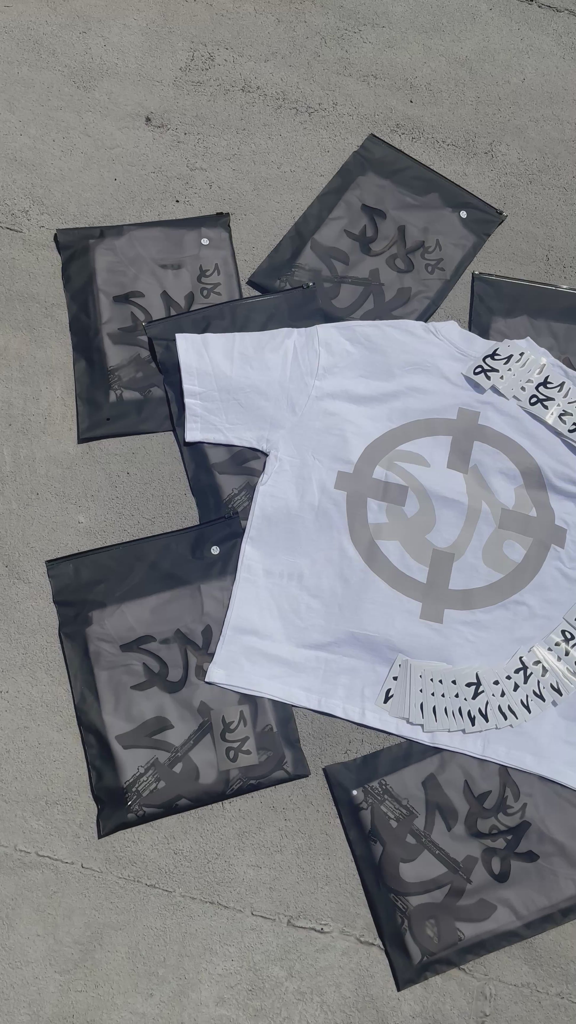 White AR15 Tee